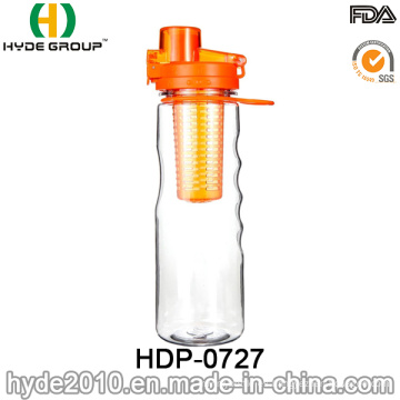 Botella de agua del infuser libre de Bitan de la fruta de BPA, botella popular de la bebida de la infusión de la fruta del plástico (HDP-0727)